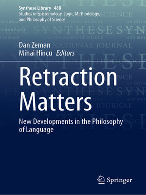 cover image of Retraction Matters